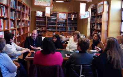 Encuentro con club de lectura en Malagón
